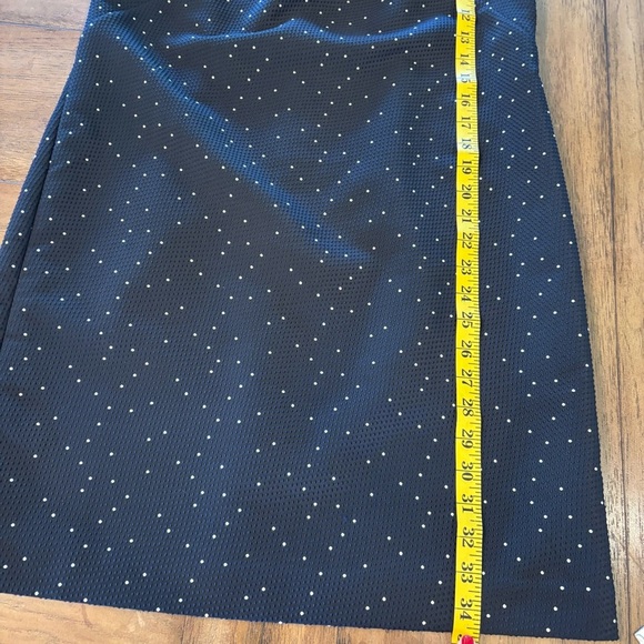 Ann Taylor Swiss Polka Dot Sheath Dress, size 8, Church Office Girly Staple - Picture 12 of 13
